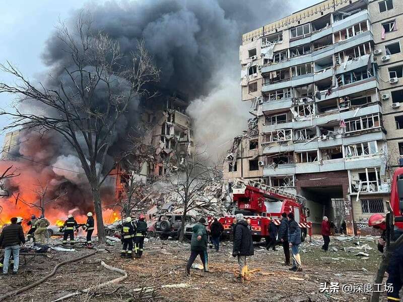 俄军轰炸乌克兰民用设施