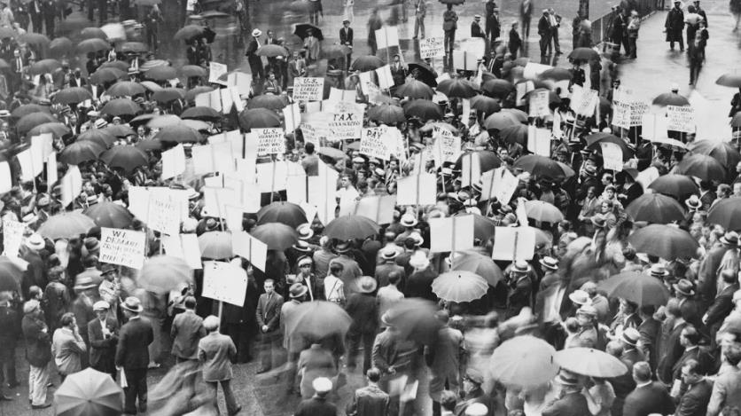 美国大萧条最严重的时期