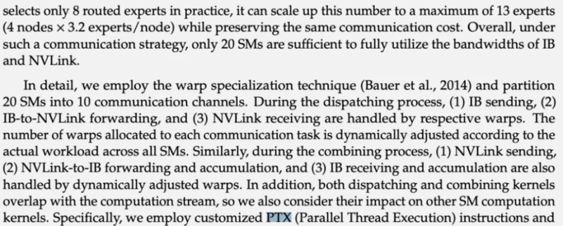 使用 PTX 写出来的代码非常复杂，且很难维护，因此需要专业度较高的开发者 ...