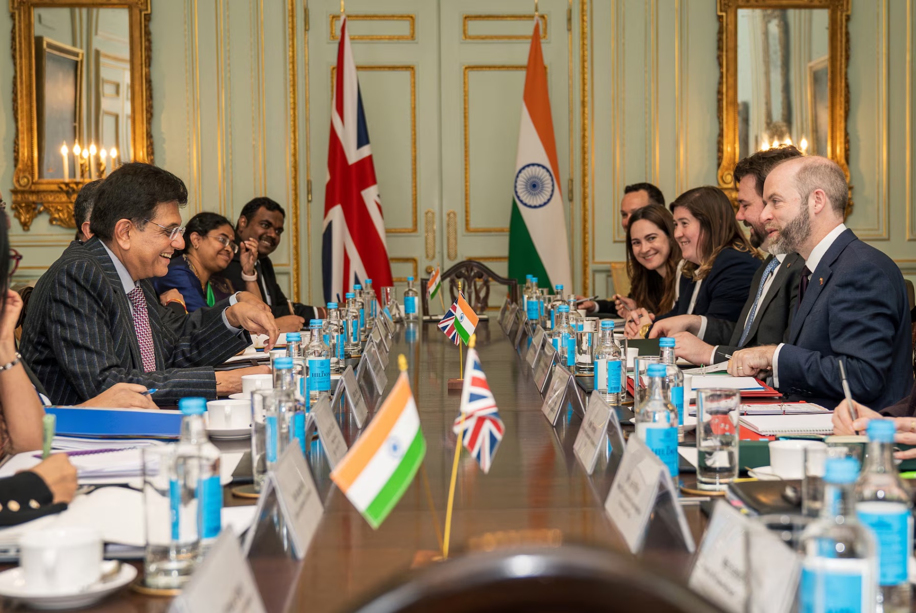 英国与印度达成重要贸易协议