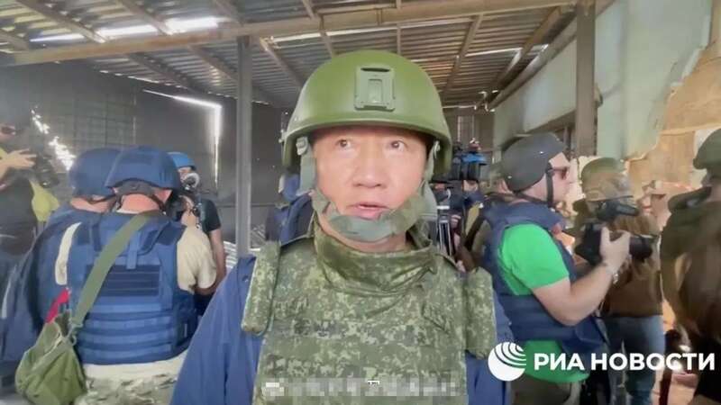 卢宇光此前接受采访画面