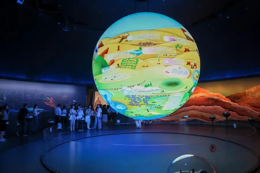 上海科技馆二楼“共生地球”展区